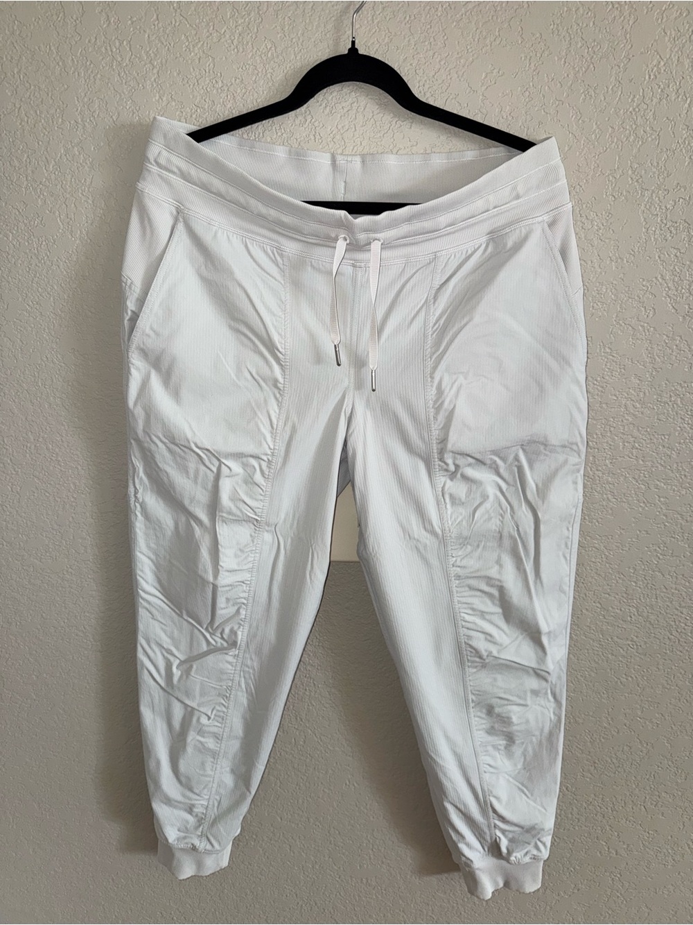 Lululemon Dance Studio Mid-Rise Joggers - Size 12 - Vapor - Double Lined